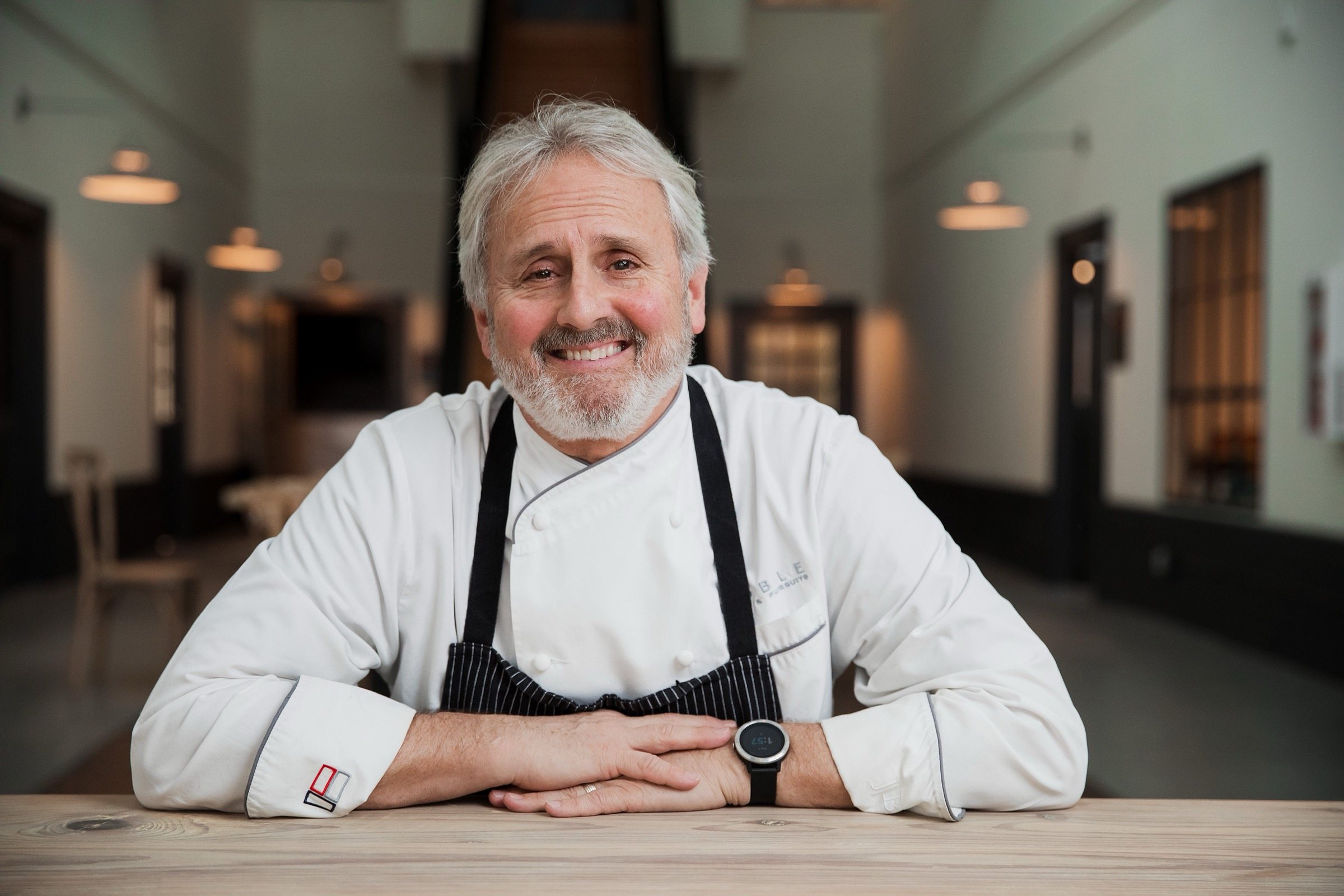 Chef portrait inside Copain